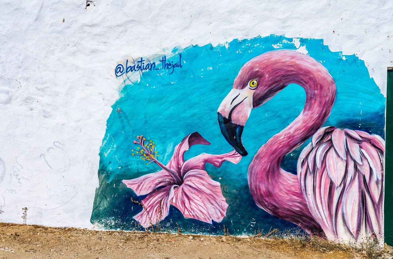 Flamingo-street-art-Lagos